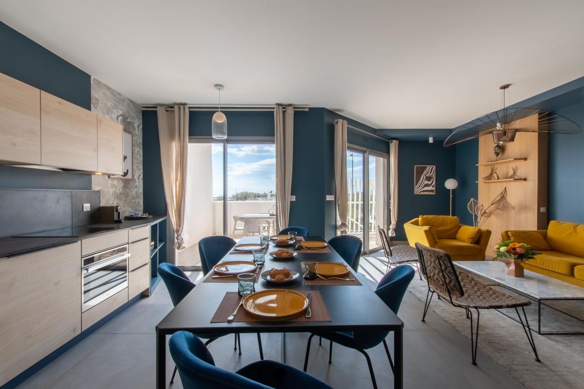 Luxury Mind Vue Exceptionnelle Pied Dans L'Eau Parkings Prives 2 Places Climatisation Hyper Centre Logement D'Exception La Grande-Motte Esterno foto
